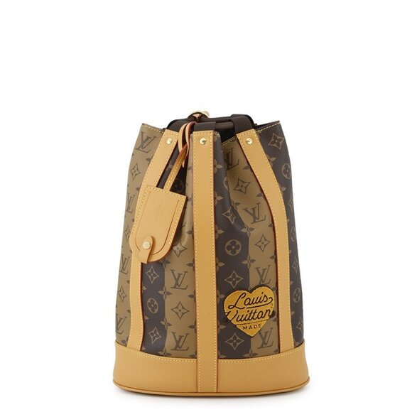LOUIS VUITTON Randonnee Messenger NIGOCollaboration Monogram stripe Marron - Picture 1 of 15